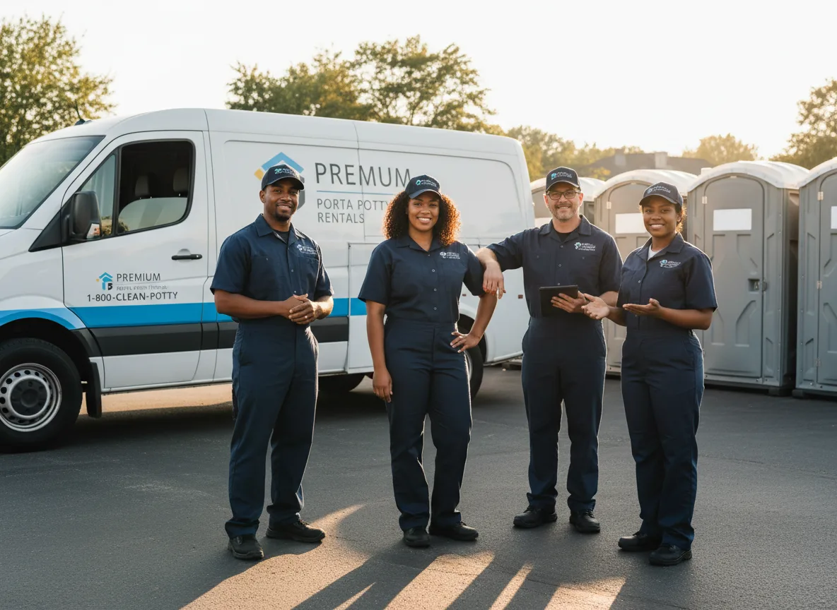 VIP Portable Toilets company in Morral, OH